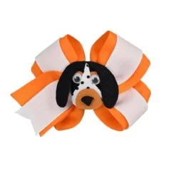 Smokey Layered Fluff Barrette