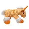 Plush Tennessee Checkerboard Unicorn -Clothing Discounts 454613 01