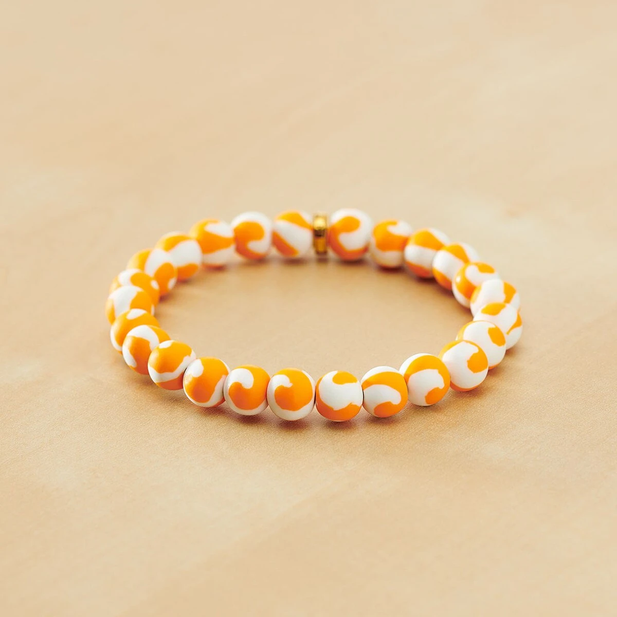 Clay Bead Gameday Bracelet 2 Clay Bead Gameday Bracelet