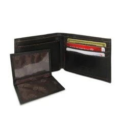 Tennessee Leather Bi-fold Wallet -Clothing Discounts 493121 02