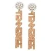 Pearl Bead Cluster Tennessee Earrings -Clothing Discounts 497421 01