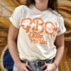 Dolly Parton Go Big Orange Tee -Clothing Discounts 521701p 01